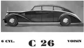 Avions Voisin C26 Limousine (variante)