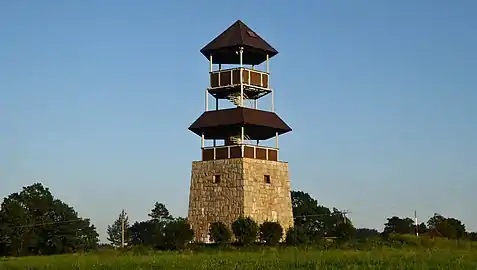 Tour d'observation à Vojtěchovská.