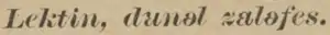 Mots volapüks avec les lettres ꞛ, ꞝ et ꞟ.