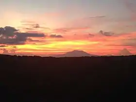 Vue du volcan de Tequila.