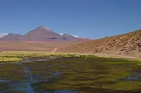 Vue du Colorado depuis la Vega de Putana.