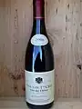 Bouteille de volnay premier cru Clos des Chênes.