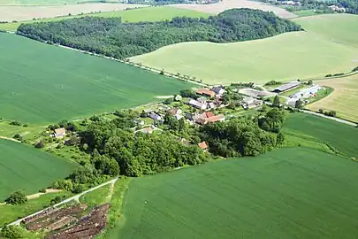 Volovka : vue aérienne.