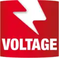 Ancien logo de Voltage du 13 décembre 2011 à octobre 2018