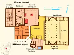 évolution du centre monumental