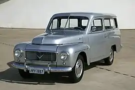 1957 Volvo PV445 assembled in Rio de Janeiro by Carbrasa.
