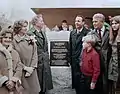 Wernher von Braun et sa famille en 1971.