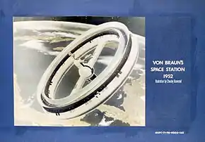Concept de station spatiale Von Braun 1952