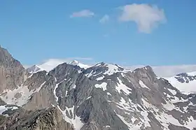 Vue du Hinterer Seekopf (sur la droite).