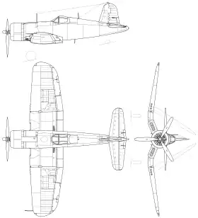 vue en plan de l’avion