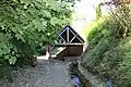 Le lavoir de l'église.