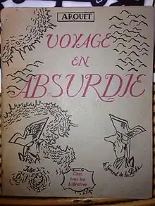 Couverture du Voyage en Absurdie de Benjamin Guittoneau.