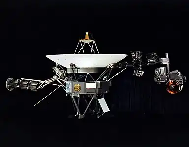 Maquette des sondes Voyager.