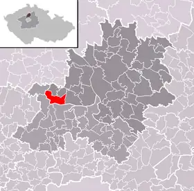 Localisation de Vraňany