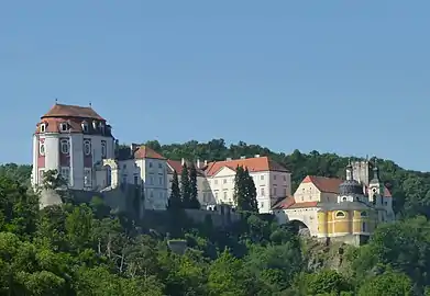 Vue générale du château.