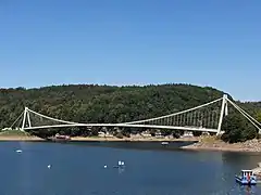 Passerelle sur la Swiss Bay, Vranov nad Dyjí