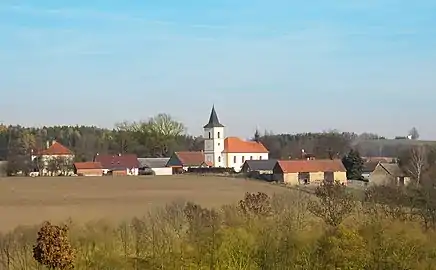 Hameau de Vrcholtovice.