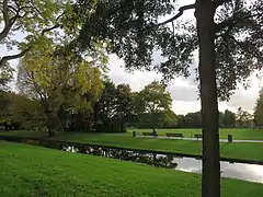 Parc Vroesenpark dans le quartier Blijdorp