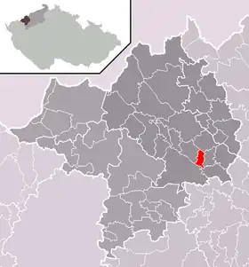Localisation de Všehrdy