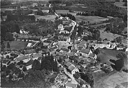 Vue générale en 1957.