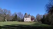 Vue ouest du château de Rabaud