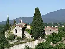 Vue Ouest de l'ancien couvent des Capucins.