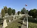 Vue du carré militaire.