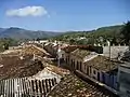 Vue d'une terrasse à Trinidad