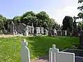 Autre plan large du cimetière