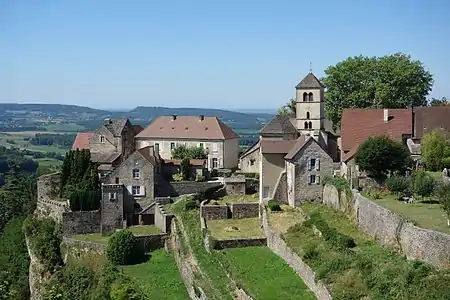 Château-Chalon, Jura.