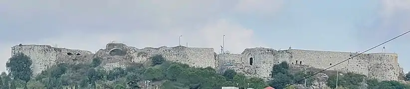 Vue de Toron des Chevaliers à Tibnine depuis le quartier ouest du village.