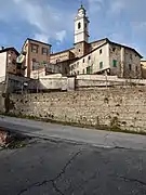 Vue de l'église de la via Stazione