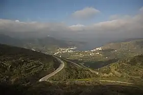 Vue de la baie et du port de Katápola.