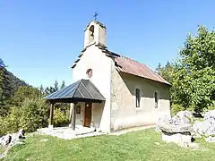 Chapelle de Valchevrière en automne (2021)