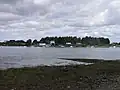 Vue de la Rivière d'Étel depuis l'île de Saint-Cado.