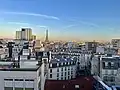 Vue depuis le septième étage.