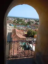 Vue de la Plaza Major depuis le Convento de San Francisco