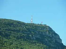 Vue du sommet du mont Bouquet.