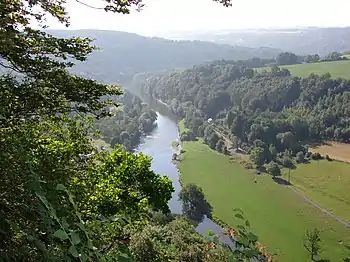 La roche aux faucons à Neupré.