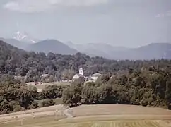 Vue du Vallon de Bouchère - ouest.