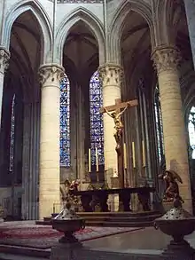 Photo du maître-autel d'avant Vatican II