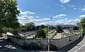 Vue du cimetière ancien de la Guillotière.