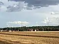 Le hameau de la Ferme d'Audeuil vu depuis le nord