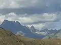 Le Sirac et les Bans vus depuis le sommet du Palastre, dans le Champsaur.