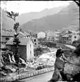 Fonds Eugène Trutat - Photographie ancienne du village prise entre 1859 et 1910