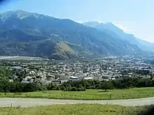 Vue générale de Saint-Jean-de-Maurienne.