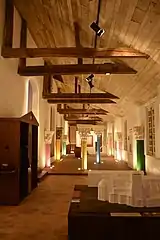 Vue générale de l'aile abbaye au Musée d'art et d'histoire du Cap de Gascogne