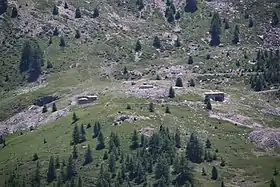 Ouvrage militaire du col de Granon.