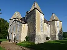 Vue générale du Château depuis les grands parterres