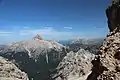 Vue panoramique de La Forcella Alta.